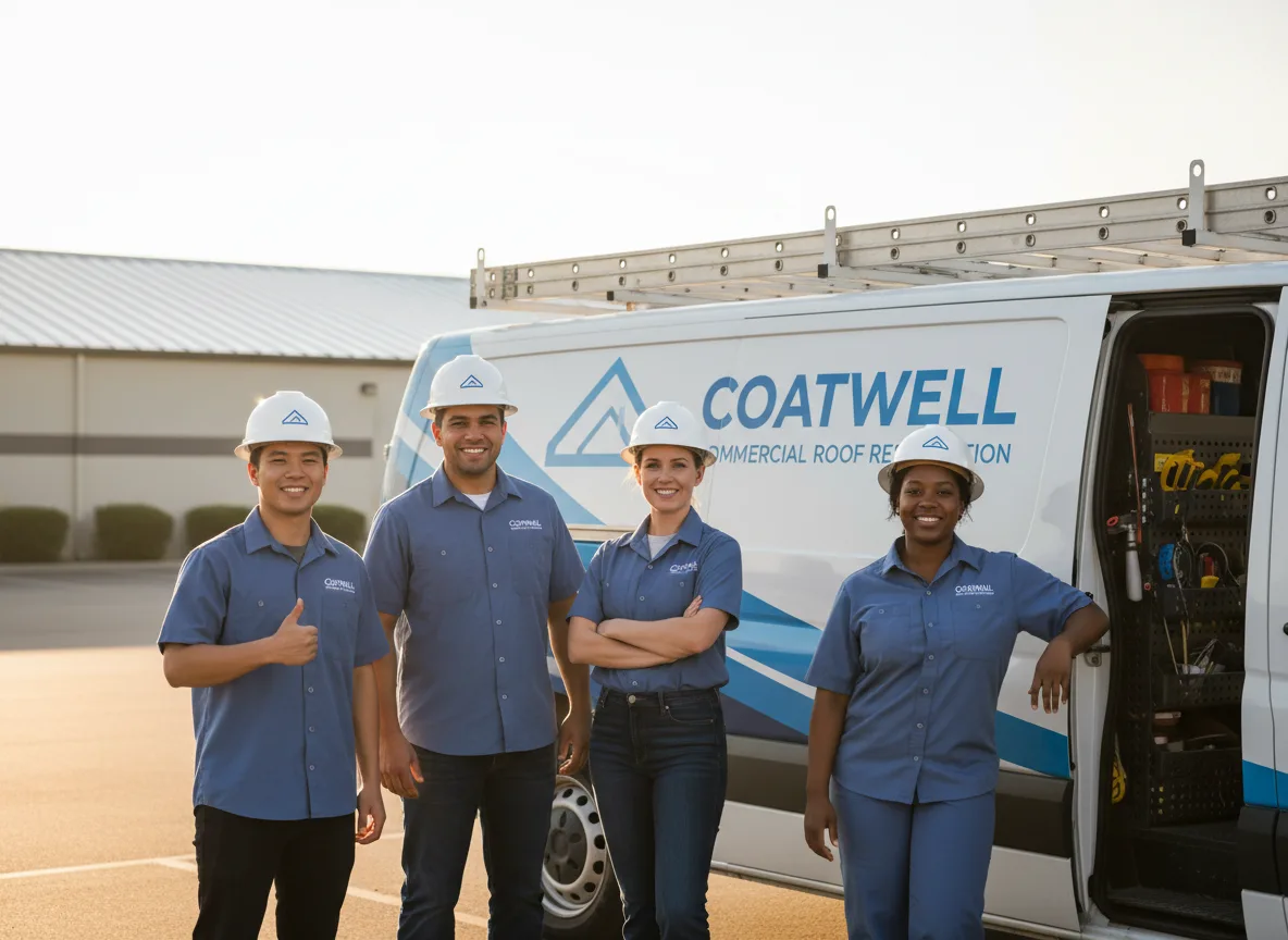 Commercial roof coating company in Riverdale, NE